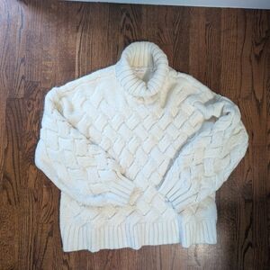 Adyson Parker Cream Knit Sweater